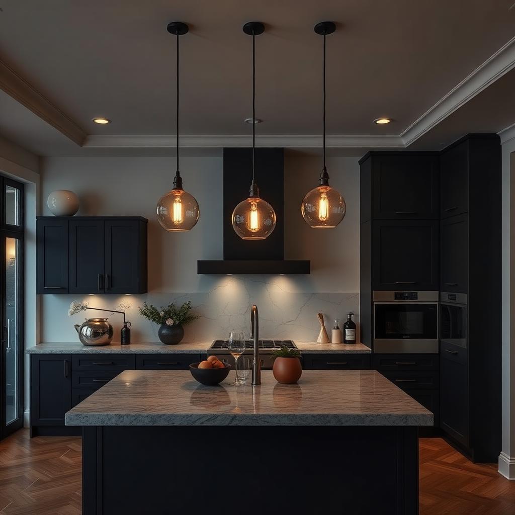 Modern kitchen interior